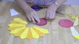 Dresden Plate Quilt Block Tutorial [upl. by Refinney]