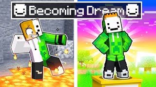 Becoming DREAM in Minecraft  Tagalog [upl. by Barnabe456]