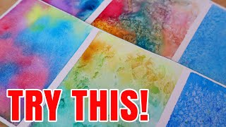 3 Fun and Easy Watercolor Techniques to Try with Kids [upl. by Sirkin]