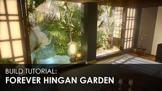 FFXIV HOUSING Build Tutorial Forever Hingan Garden [upl. by Amhsirak]