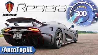 Koenigsegg Regera 0300KMH ACCELERATION SOUND amp ONBOARD by AutoTopNL [upl. by Geri351]