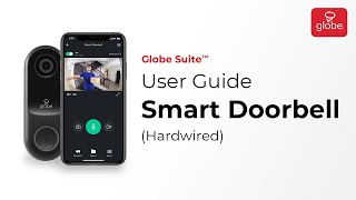 Smart Hardwired Doorbell – Set Up and User Guide  Globe Smart Home [upl. by Service]