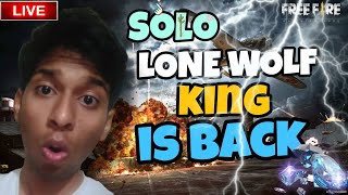 Free Fire Live 🔴 Lone Wolf King 🥴Yanva Gaming 😁 With Comeback Challenge 😂 ff freefire YanvaGaming [upl. by Laenahtan449]