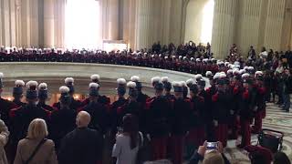 Les Invalides Napoleon’s Tomb Military Induction Ceremony [upl. by Joela]