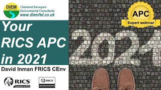 Your RICS APC in 2021 [upl. by Yespmed]