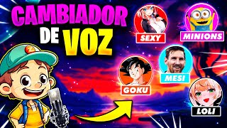 💎 COMO CAMBIAR TU VOZ a MUJER 😘 GRATIS  CAMBIADOR de VOZ para PC 👈😍 CAMBIAR TU VOZ CON LA IA 🚀 [upl. by Aihpled340]