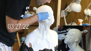 Alginate Full head lifecast PGC [upl. by Acinomahs]