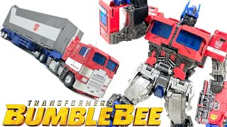 Transformers Bumblebee Movie Masterpiece MPM12 OPTIMUS PRIME Review [upl. by Trudie]