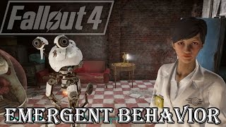 Fallout 4 Quest Emergent Behavior  Finding Curie a doctor for a human body location [upl. by Holle]