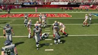 Madden NFL 25 PS4 Seahawks at 49ers [upl. by Byler]