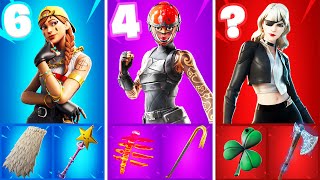 25 Most TRYHARD Skin Combos In Fortnite Sweaty Locker Presets [upl. by Hartmunn]