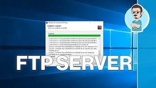 FileZilla Sever Setup Configuration StepbyStep in Windows Server 2019 [upl. by Hilar]