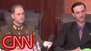 N Korea showcases sons of US defector in video [upl. by Cosimo879]