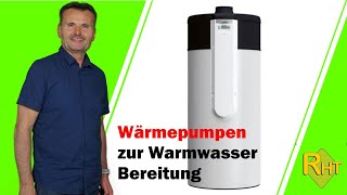 Warmwasser Wärmepumpe die energiesparende Warmwasserbereitung [upl. by Nylla291]