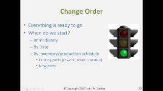 Engineering Change Management The Process [upl. by Aihsiek]