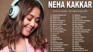 Neha Kakkar New Songs Playlist 2021  Hindi vs Punjabi Mashup  Bollywood Hits Songs 2021 [upl. by Alisan996]