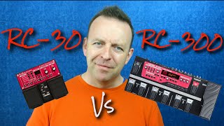 Boss RC30 vs Boss RC300 Loop Pedal [upl. by Enel]