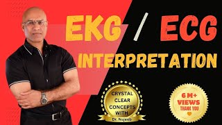 EKG Interpretation  Master Fundamentals of ECG  Electrocardiography [upl. by Cash]