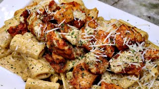 Creamy Pesto Chicken Pasta Recipe  30 Minute Meal [upl. by Pier]