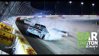 Jimmie Johnson takes on damage following multicar wreck NASCAR Cup Series at Darlington Raceway [upl. by Ulrick]