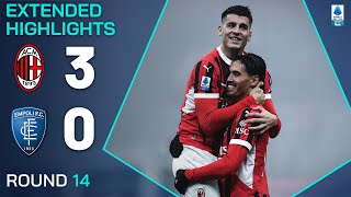 MILANEMPOLI 30  EXTENDED HIGHLIGHTS  SERIE A 202425 [upl. by Ahselrak]