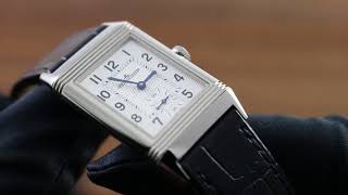 JaegerLeCoultre Reverso Classic Medium SmallSecond 2438520 Showcase Review [upl. by Asquith]