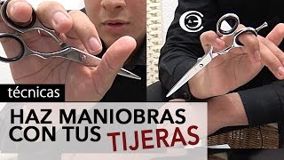 Esconde las Tijeras  Maniobras y trucos con Tijeras Peluquería ✂︎ Técnicas [upl. by Mascia]