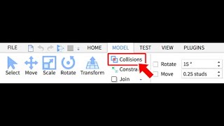 How to Turn Off Part Collision in Roblox Studio [upl. by Annairda]