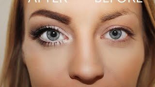 Wie schminke ich meine Augen größer Tutorial How to make your eyes look bigger Make Up Tutorial [upl. by Larkins]