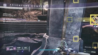 Aphelions Rest Legend Lost Sector Hunter Solo  Destiny 2 The Dreaming City [upl. by Mateya]