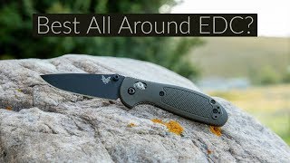 Benchmade Mini Griptilian  Solid EDC Knife  October 2019 [upl. by Meid457]