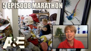 Hoarders Top Episodes MARATHON  Binge Them w Dorothy the Organizer Part 2  AampE [upl. by Odrareg]