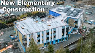 Construction Of A New Four Floor Elementary School [upl. by Wilsey]