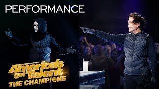 SHIN LIM Is Magician X Marc Spelmann Blows Minds With Magic  Americas Got Talent The Champions [upl. by Strader]