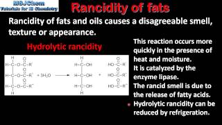 B3 Rancidity of fats and oils SL [upl. by Adnirem]