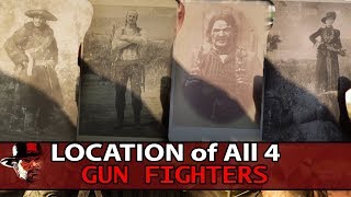 All Gun Fighters Locations  Red Dead Redemption 2  Guide [upl. by Aham675]