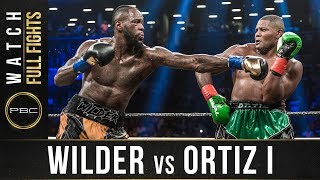 Wilder vs Ortiz 1  Full Fight  March 3 2018  PBC on Showtime [upl. by Akihsan]