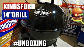 Kingsford 14 Inch Grill Unboxing [upl. by Nonnac243]