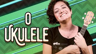 O Ukulele  COMO TOCAR UKULELE aula 1 [upl. by Nainatrad602]