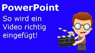 Video in PowerPoint richtig einfügen [upl. by Ohs]