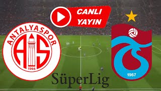 TRABZONSPOR ANTALYASPOR MAÇI CANLI İZLE [upl. by Eugine]