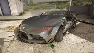 GTA 5 Mod  Toyota Supra Zacoe REAL Engine Sound [upl. by Wack]