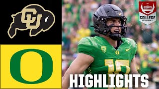 Colorado Buffaloes vs Oregon Ducks  Full Game Highlights [upl. by Ycniuq]