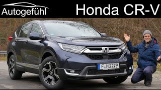 2019 Honda CRV FULL REVIEW  Autogefühl [upl. by Peckham]