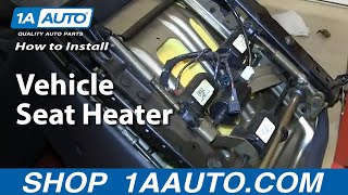 How To Install Seat Heater In Your Vehicle [upl. by Ephrem124]