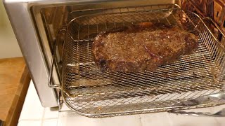 Cooking a Ribeye Steak to perfection with the Emeril Lagasse Air Fryer 360 Pandemic Cooking [upl. by Glad623]