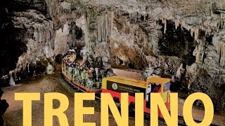 Trenino Grotte di Postumia Slovenia  Giro completo OnRide [upl. by Torre]