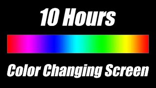 Color Changing Screen  Mood Led Lights 10 Hours [upl. by Yrrej]