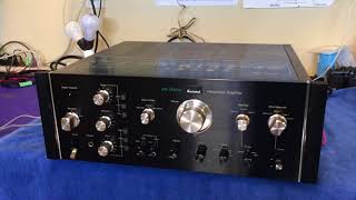 Sansui AU11000A Extensively Restored [upl. by Neicul333]