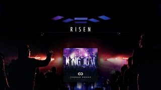 Risen Lyric Video  Covenant Worship [upl. by Ardnuahc803]